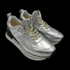 Sneakers pelle donna - B86101 -<As98 Discount