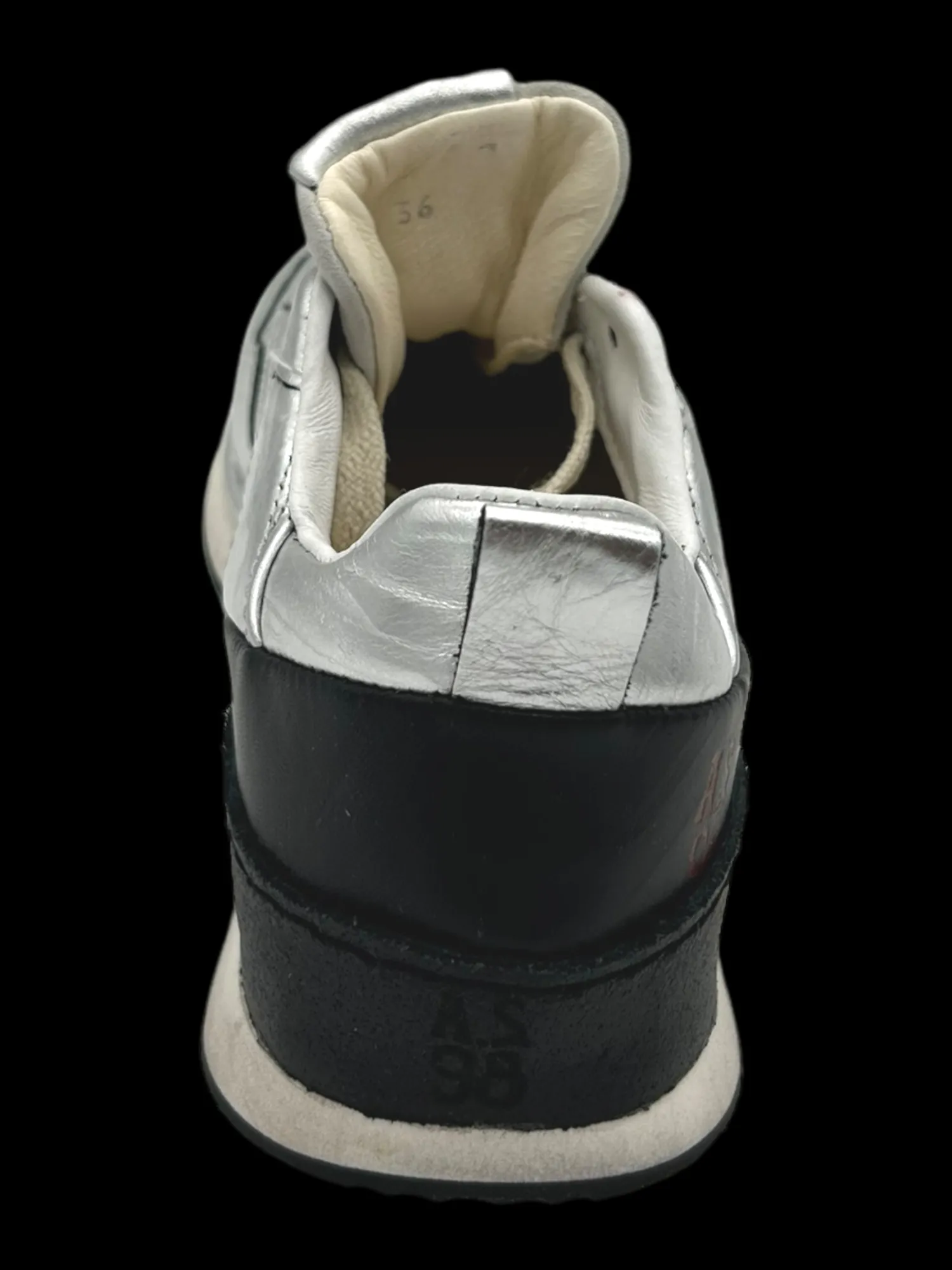 Sneakers pelle donna - B86101 -<As98 Discount