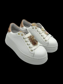 Sneakers pelle donna Combi Peach - PIA 240 B -<Gio+ Hot