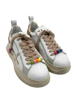Sneakers pelle donna Combi Nudo - GIADA 62E -<Gio+ Hot