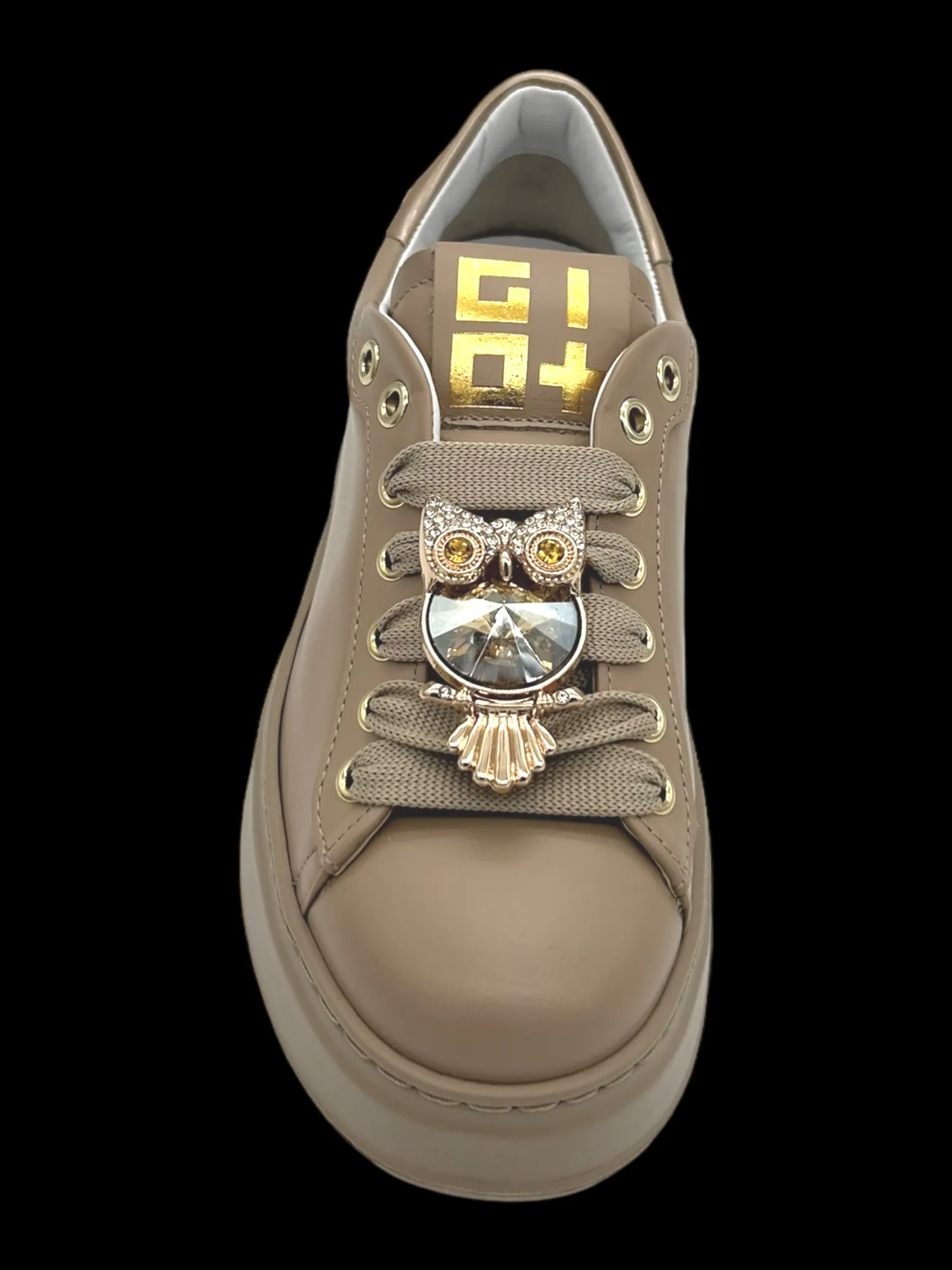 Sneakers pelle donna Combi pelle - PIA 244A -<Gio+ Clearance