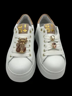 Sneakers pelle donna Combi Peach - PIA 240 B -<Gio+ Hot