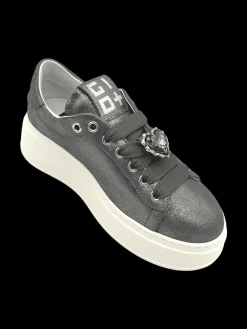 Sneakers pelle donna Combi pelle - PIA 238A -<Gio+ Clearance