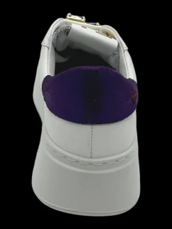 Sneakers pelle donna Combi Viola - PIA 286 B -<Gio+ Clearance