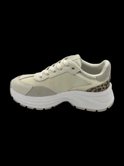Sneakers pelle LIUJO Leopard Ivory - Eva 02 -<Liu Jo Sale