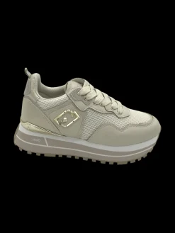 Sneakers pelle LIUJO Ivory - Maxi Wonder 01 -<Liu Jo Clearance