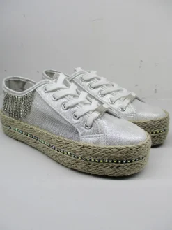 Sneakers rete DG934 argento<Cafènoir Clearance