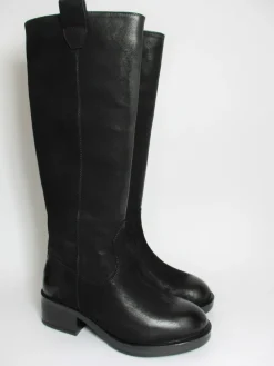 Stivale pelle donna BEA nero<Apepazza Clearance