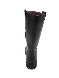 Stivale pelle donna Black - Cassandra -<Apepazza Clearance