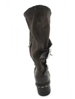 Stivale pelle donna A52308 Fondente<As98 Online