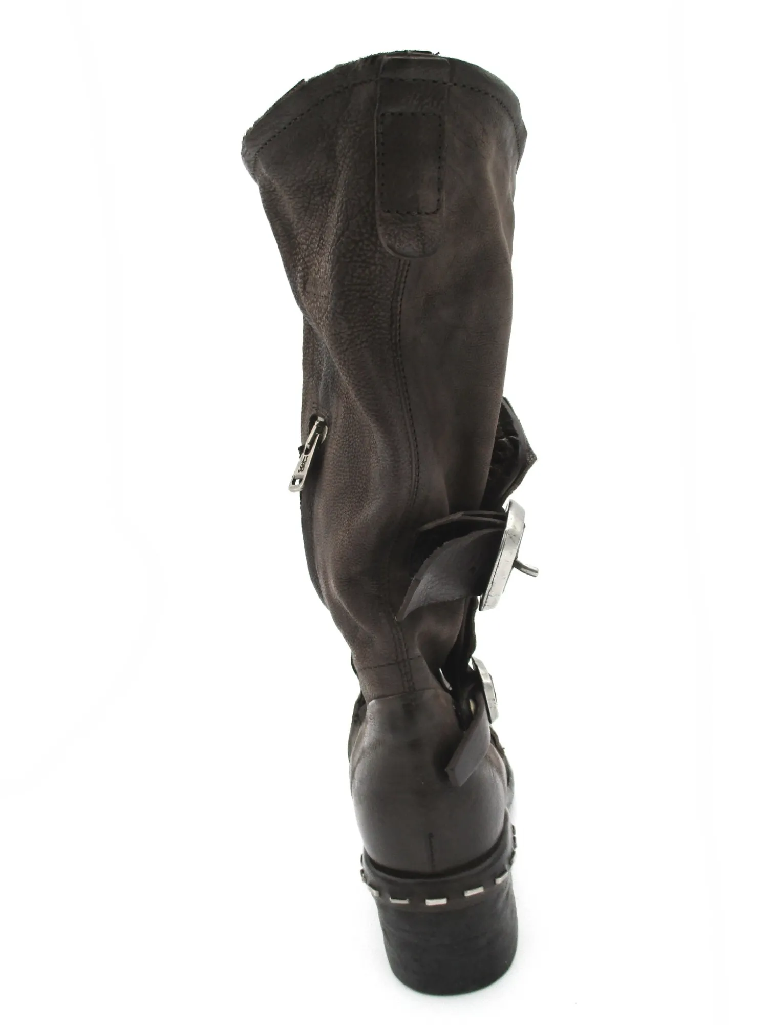 Stivale pelle donna A52308 Fondente<As98 Online