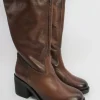 Stivale pelle donna M67302 cognac<Mjus Discount