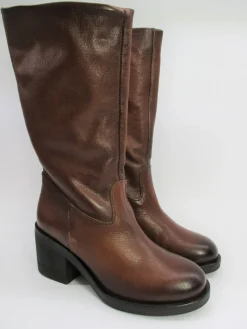 Stivale pelle donna M67302 cognac<Mjus Discount