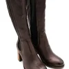 Stivale pelle donna P26305 Moka<Mjus Discount