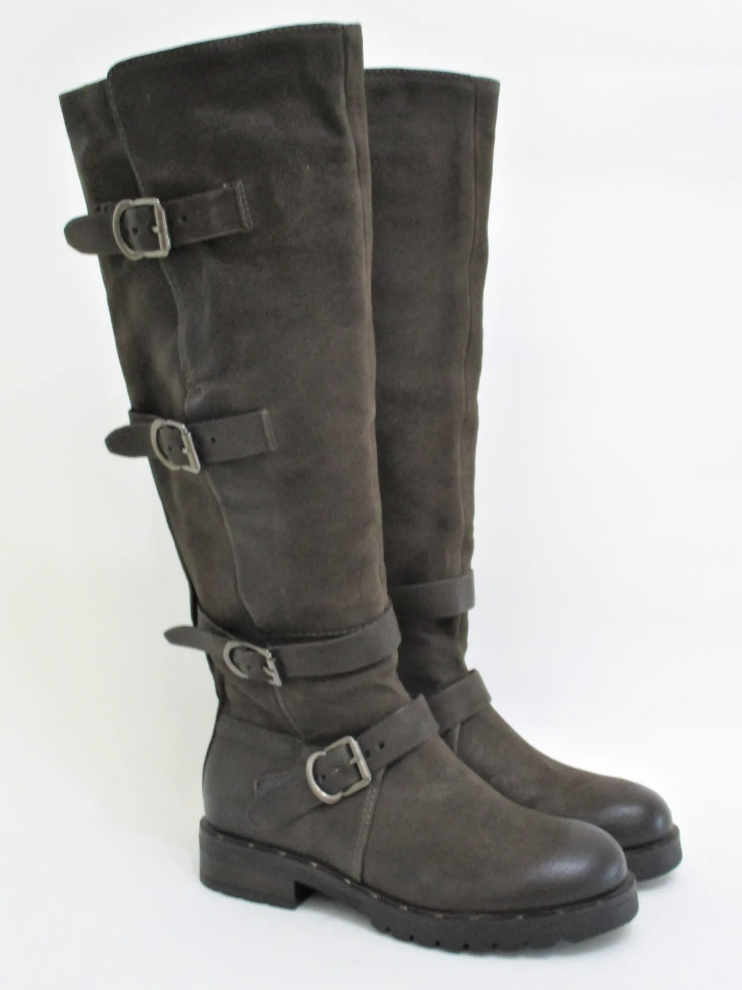 Stivale pelle donna 190355 ebano<Mjus Discount