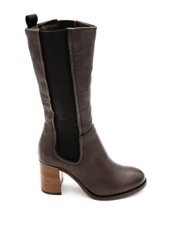 Stivale pelle donna P26305 Moka<Mjus Discount