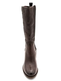 Stivale pelle donna P26305 Moka<Mjus Discount
