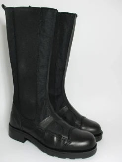 Stivale pelle donna 101170 nero<Oxs Best