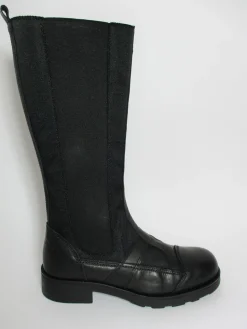 Stivale pelle donna 101170 nero<Oxs Best