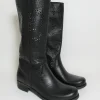 Stivale pelle donna Rebel 114 nero<Valery Calzature Sale