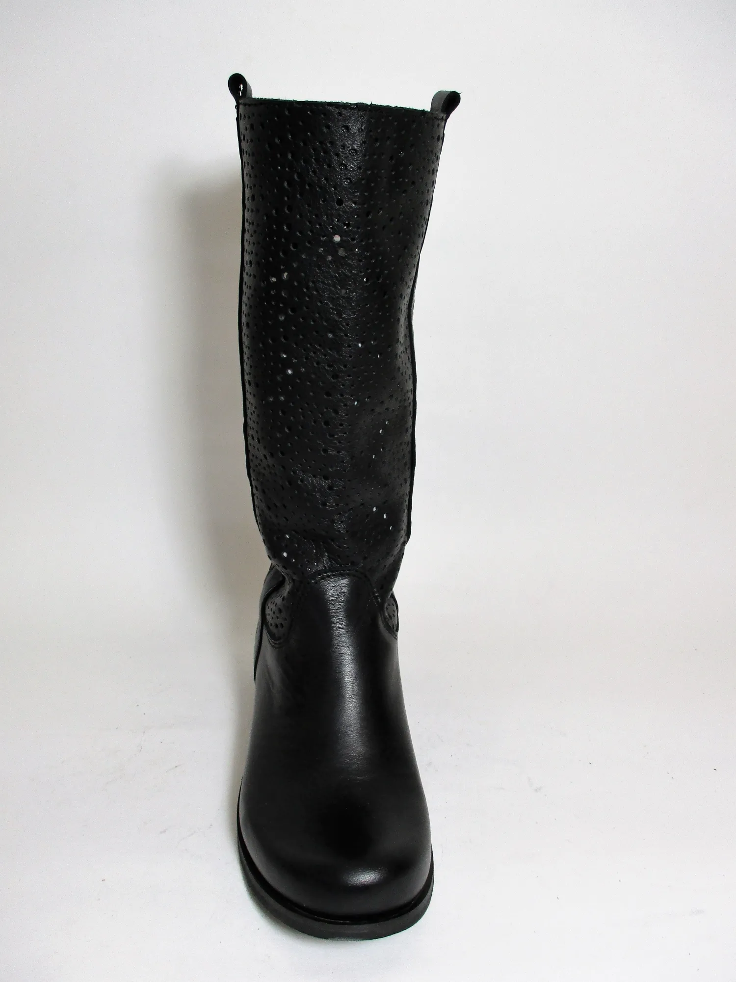 Stivale pelle donna Rebel 114 nero<Valery Calzature Sale