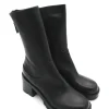 Stivale pelle donna Black - A5473 -<Strategia Fashion