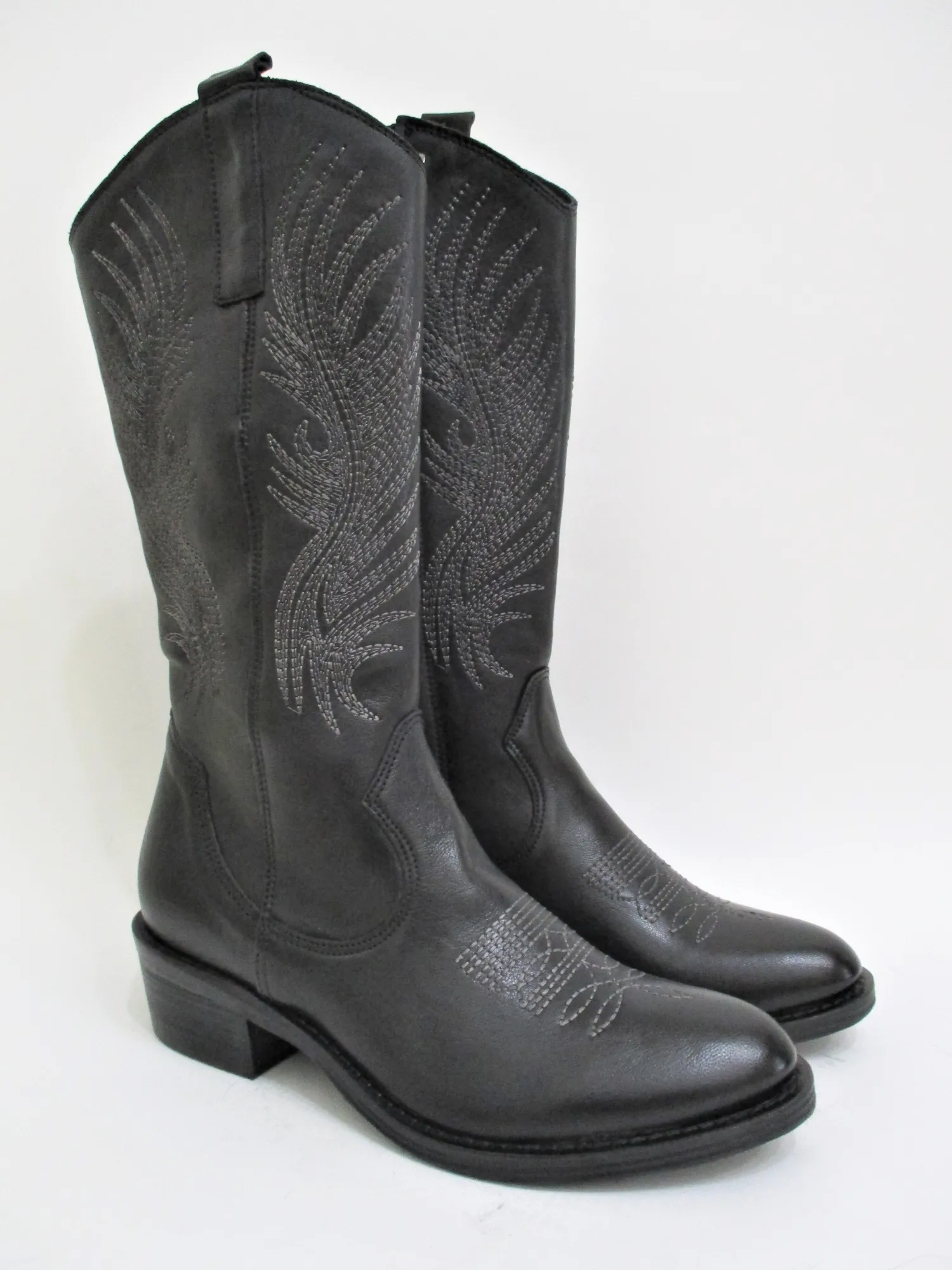 Stivale texano donna VALERY 352 nero<Valery Calzature Discount