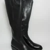Stivale texano pelle donna VALERY 550 nero<Valery Calzature Best