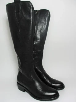 Stivale texano pelle donna VALERY 550 nero<Valery Calzature Best