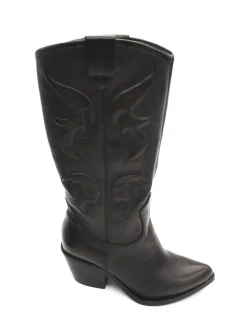 Stivale texano pelle donna 793386 Chocolate<Mjus Clearance