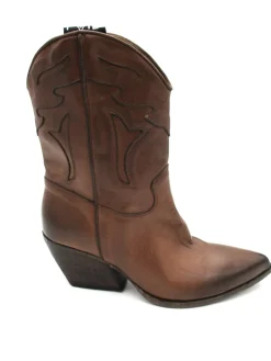 Stivale texano pelle donna E2016 Cuoio<Elena Iachi Outlet