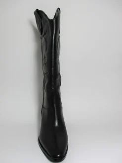 Stivale texano pelle donna 5471 nero<Niche Best