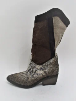 Stivale texano pelle donna 860231 marrone<AS98 Hot