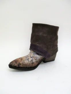 Stivale texano pelle donna 860231 marrone<AS98 Hot