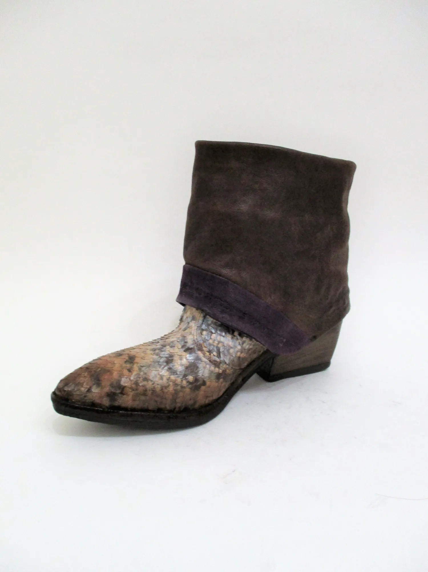 Stivale texano pelle donna 860231 marrone<AS98 Hot