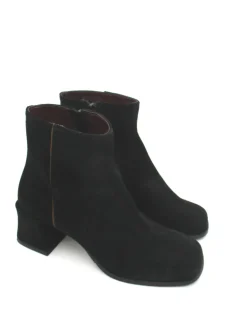 Stivaletto camoscio donna F2 Milly01 nero<Apepazza Fashion