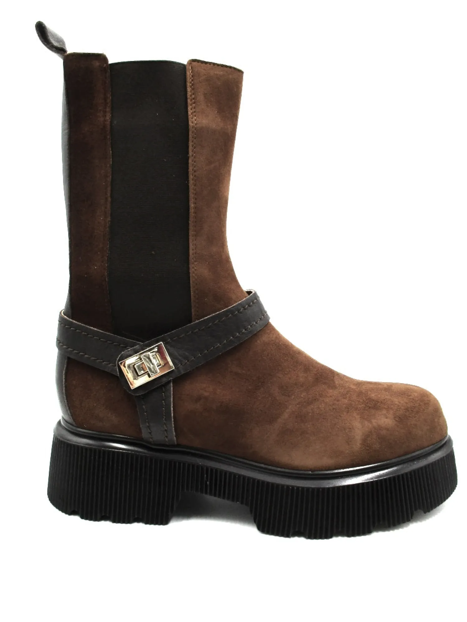 Stivaletto camoscio donna 2009 Cuoio<Albano Sale