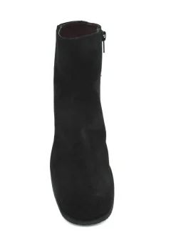 Stivaletto camoscio donna F2 Milly01 nero<Apepazza Fashion