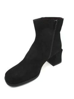 Stivaletto camoscio donna F2 Milly01 nero<Apepazza Fashion