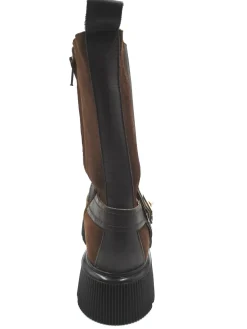 Stivaletto camoscio donna 2009 Cuoio<Albano Sale