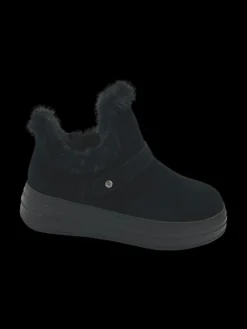 Stivaletto donna pelle scamosciata Black - Livia -<Apepazza Hot