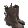 Stivaletto in pelle donna B01202 Fondente<AS98 Online