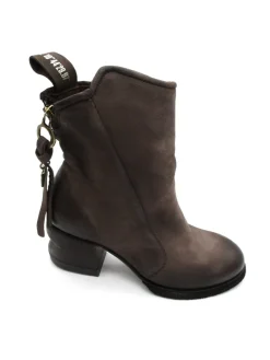 Stivaletto in pelle donna B01202 Fondente<AS98 Online