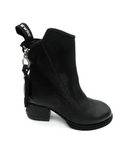 Stivaletto in pelle donna B01202 Black<AS98 Clearance