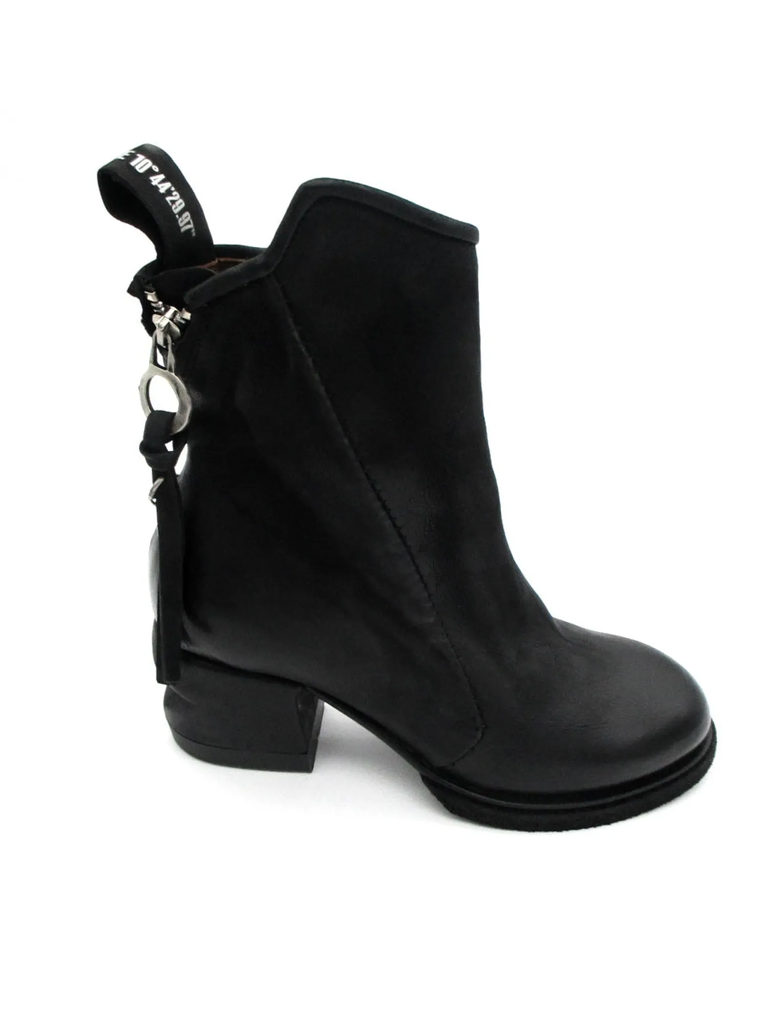 Stivaletto in pelle donna B01202 Black<AS98 Clearance