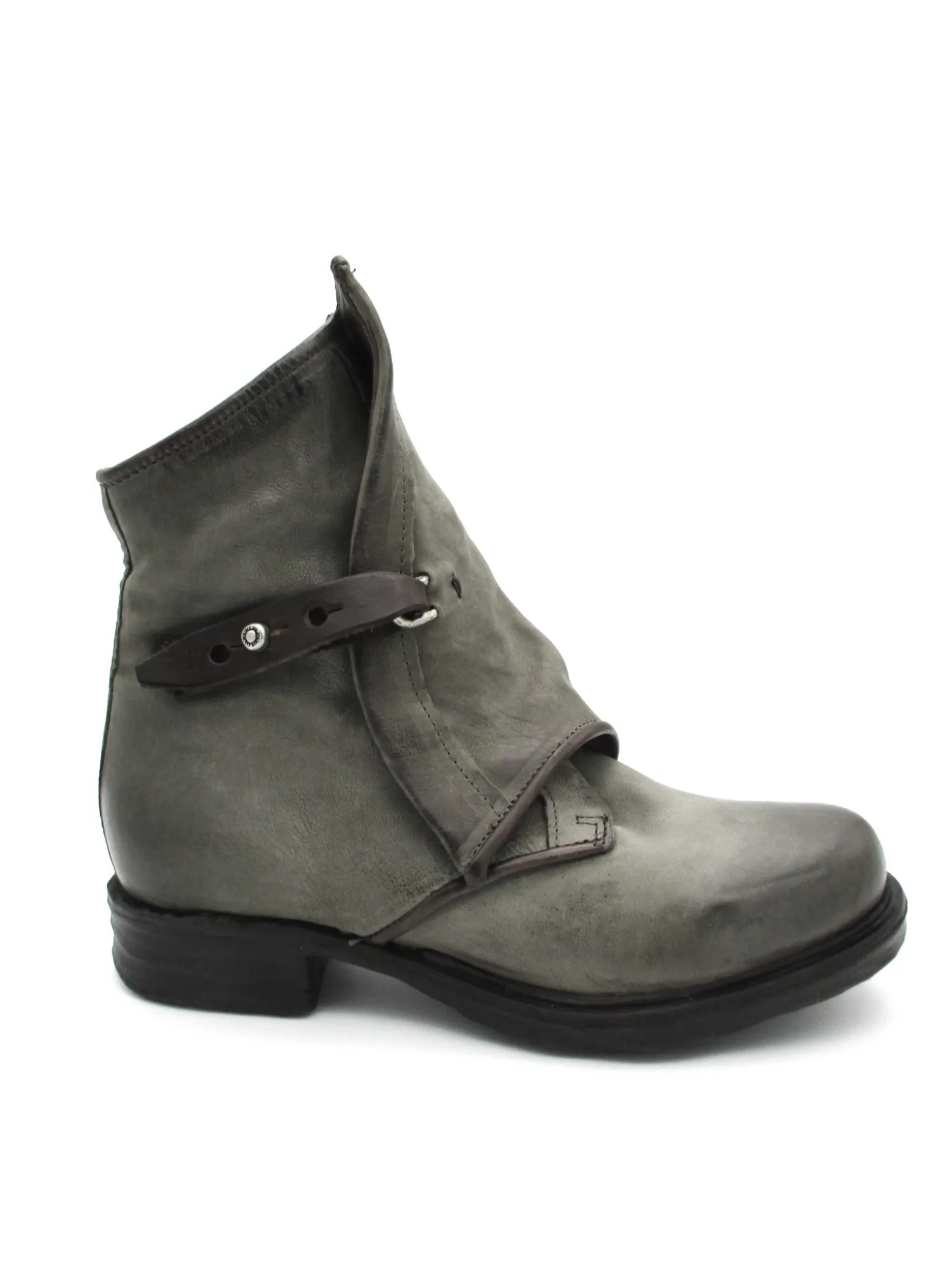Stivaletto in pelle donna A50215 Cenere<AS98 Online
