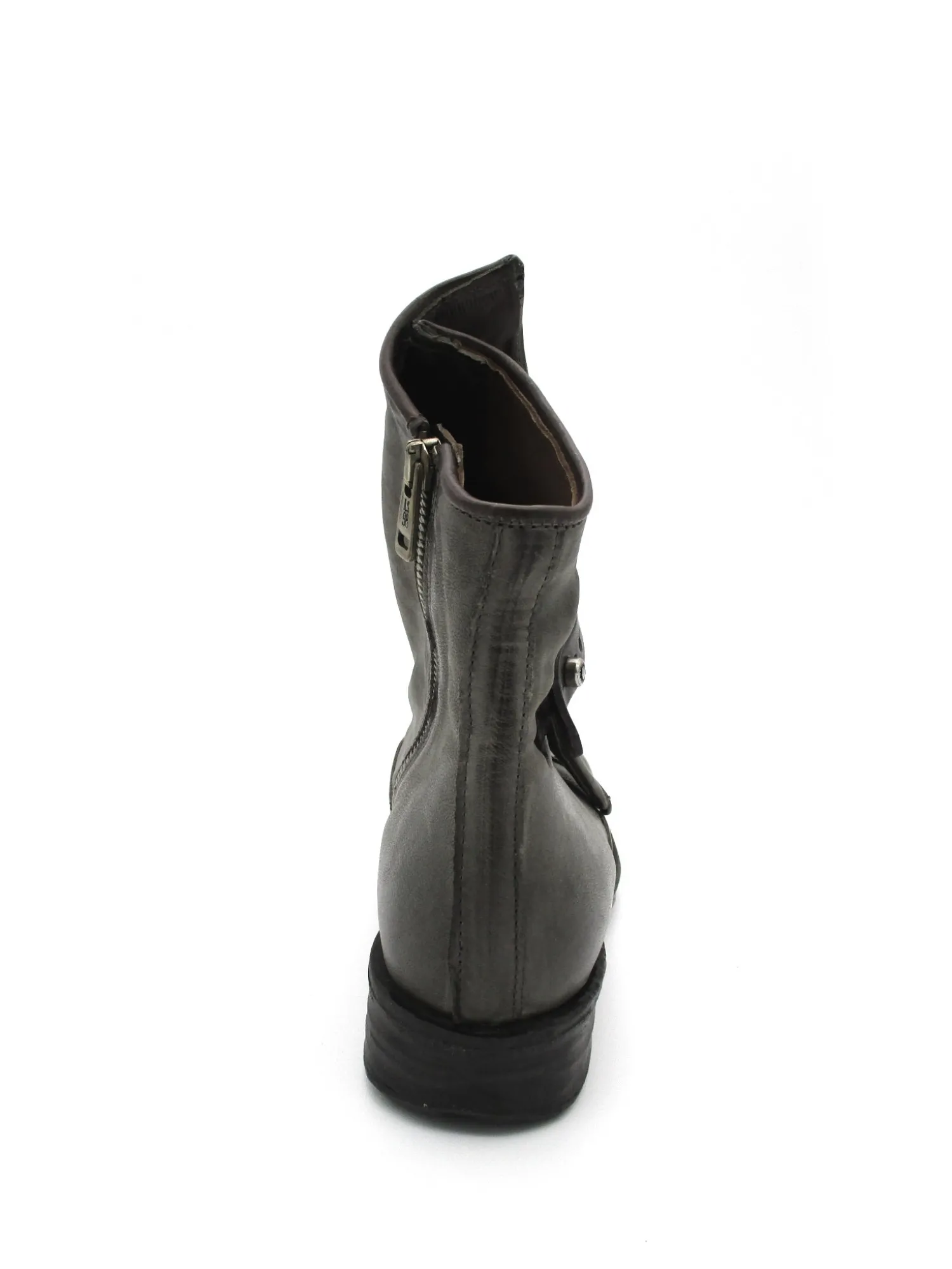 Stivaletto in pelle donna A50215 Cenere<AS98 Online