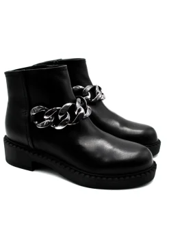 Stivaletto pelle donna 2025 nero<Albano Best