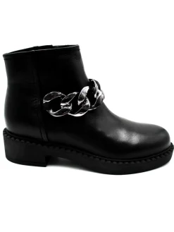 Stivaletto pelle donna 2025 nero<Albano Best