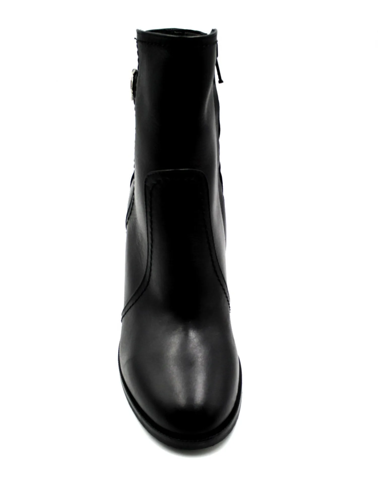 Stivaletto pelle donna 1029 nero<Albano Clearance